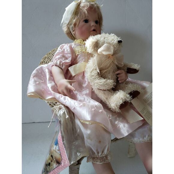 Paradise Galleries Porcelain Doll - Picture 10 of 10